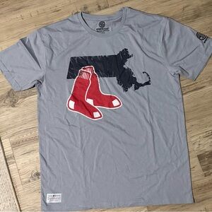 Boston Red Sox T-Shirt Front and Back Graphics